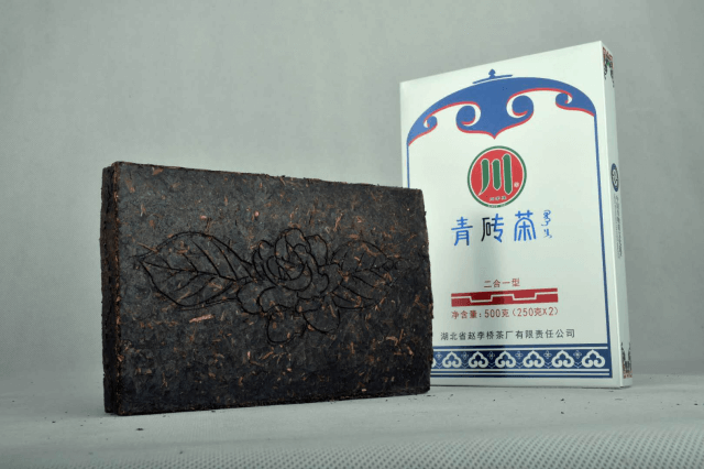 趙李橋茶廠二合一型青、米磚茶上線